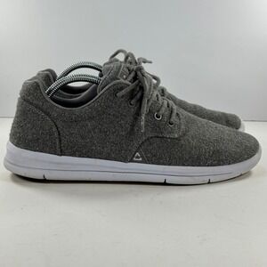 Cuater by Travis Mathew Men's Gray Wool Blend Casual Sneakers Shoes USA 10